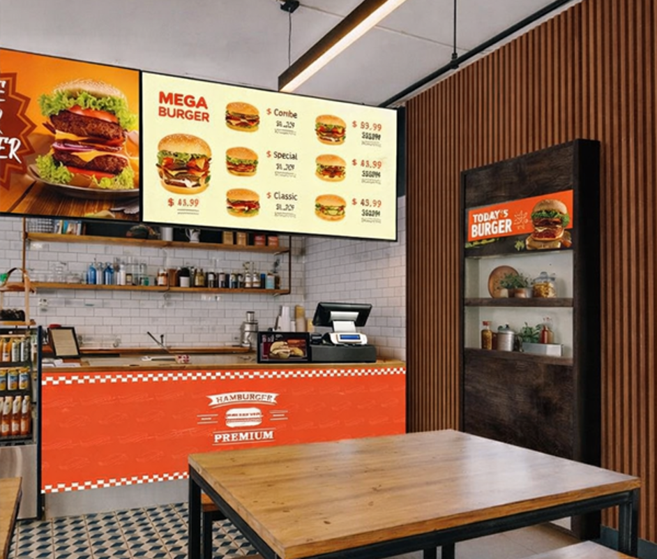 Share content in your establishment that attracts attention, whets the appetite, and prompts action